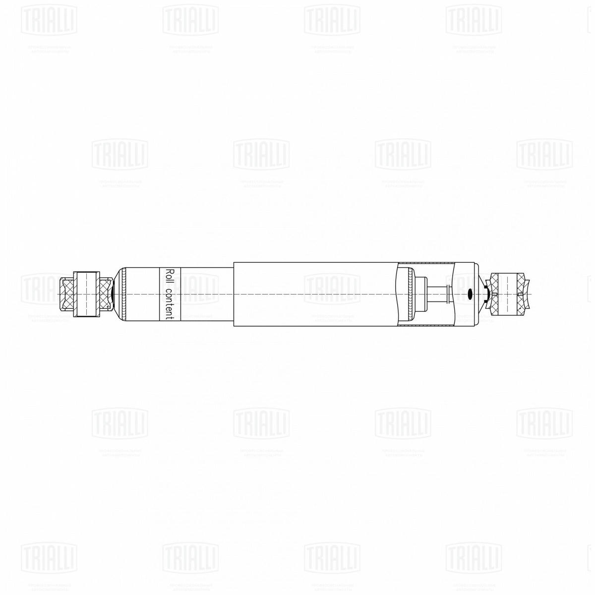 Амортизатор для а/м Mitsubishi Pajero Sport (08-)/Pajero Sport (15-) задн. TRIALLI AG 11514 preview 3