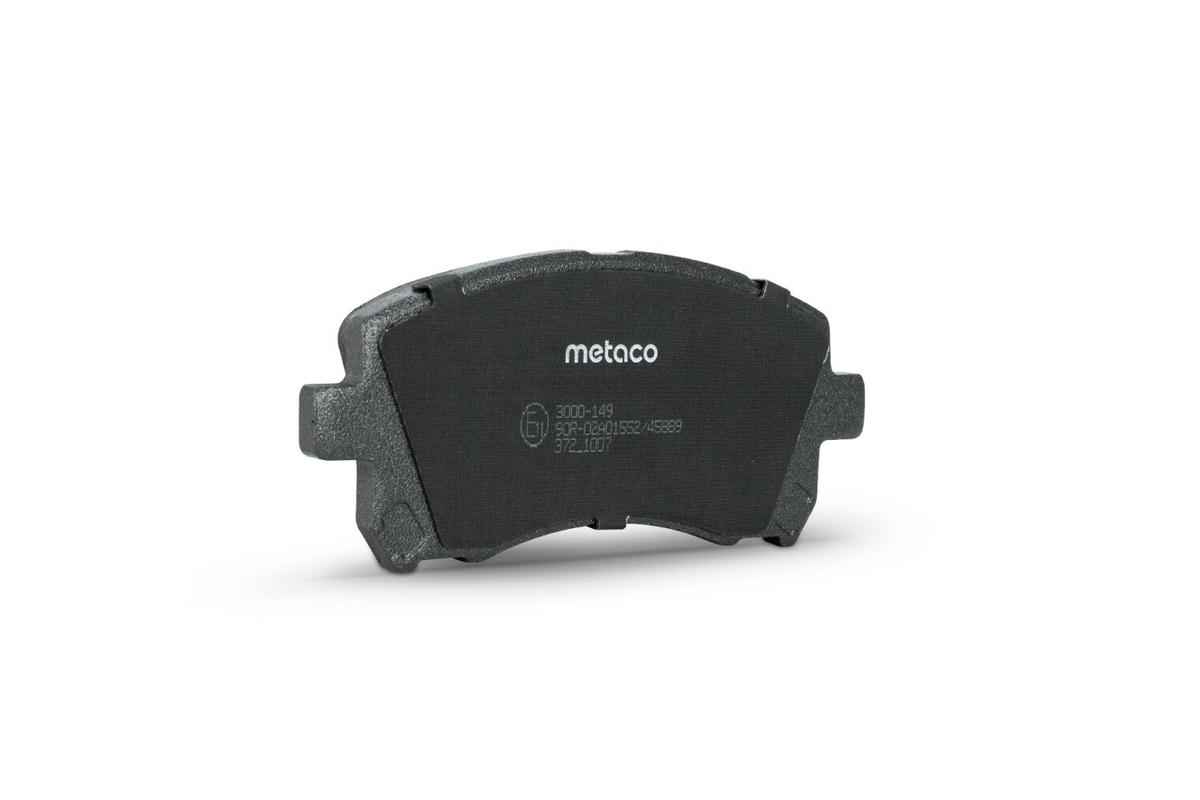 Колодки тормозные передние к-кт metaco 3000-149 preview 2