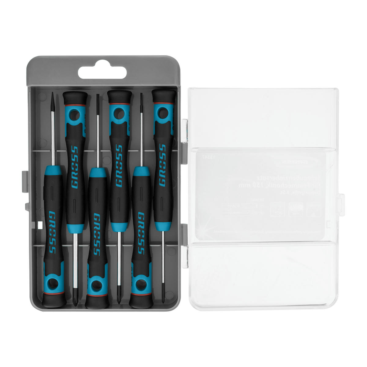 Набор отверток для точной механики 6 шт пласт.бокс GROSS preview 6