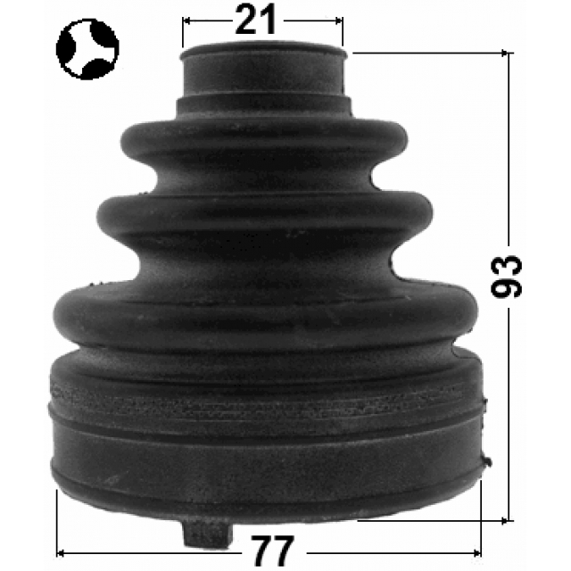 Пыльник ШРУСа внутр. пер FEBEST 0815-FORMTT preview 2 Пыльник ШРУСа внутр. пер FEBEST 0815-FORMTT preview 2