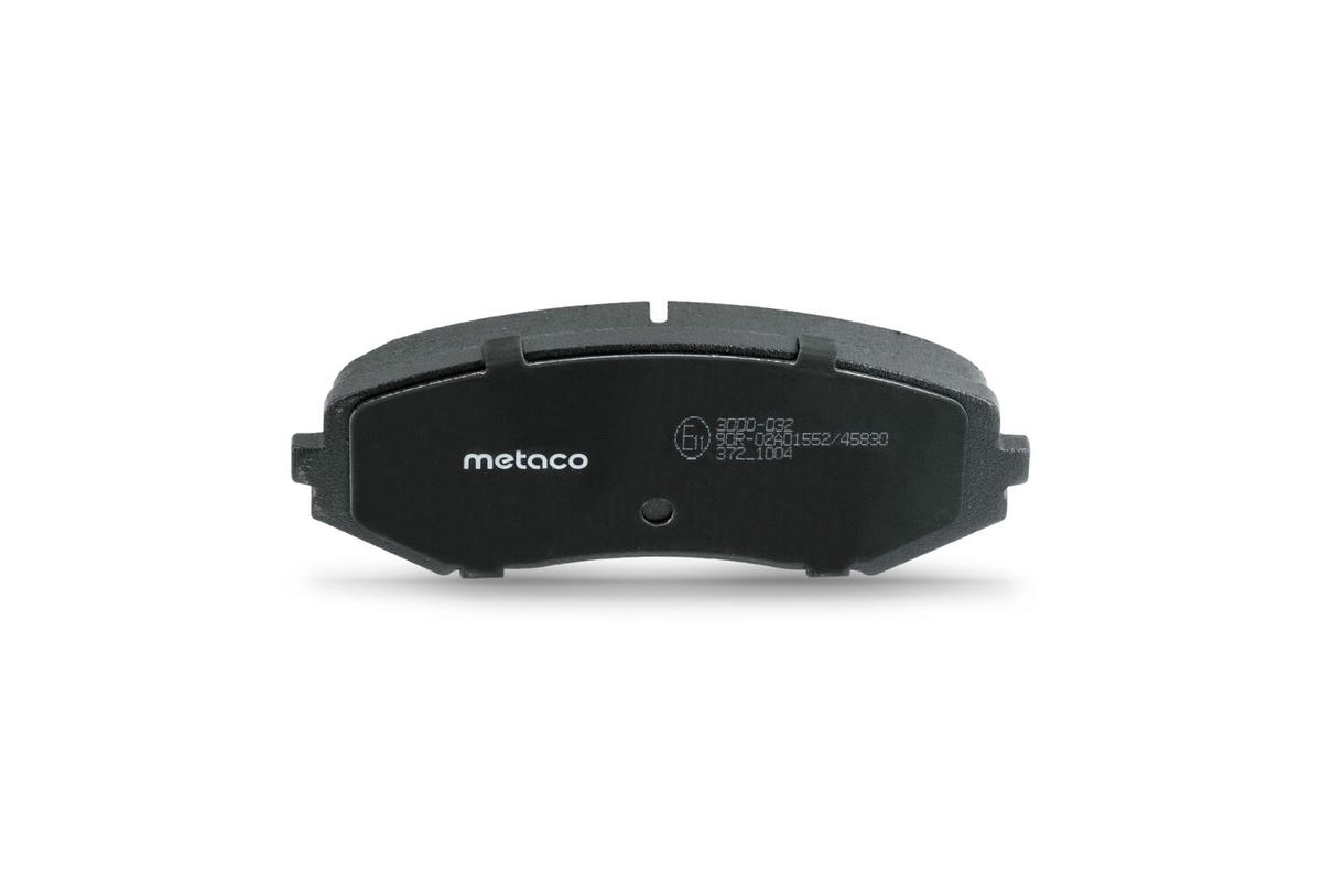 Колодки тормозные передние к-кт metaco 3000-032 preview 4