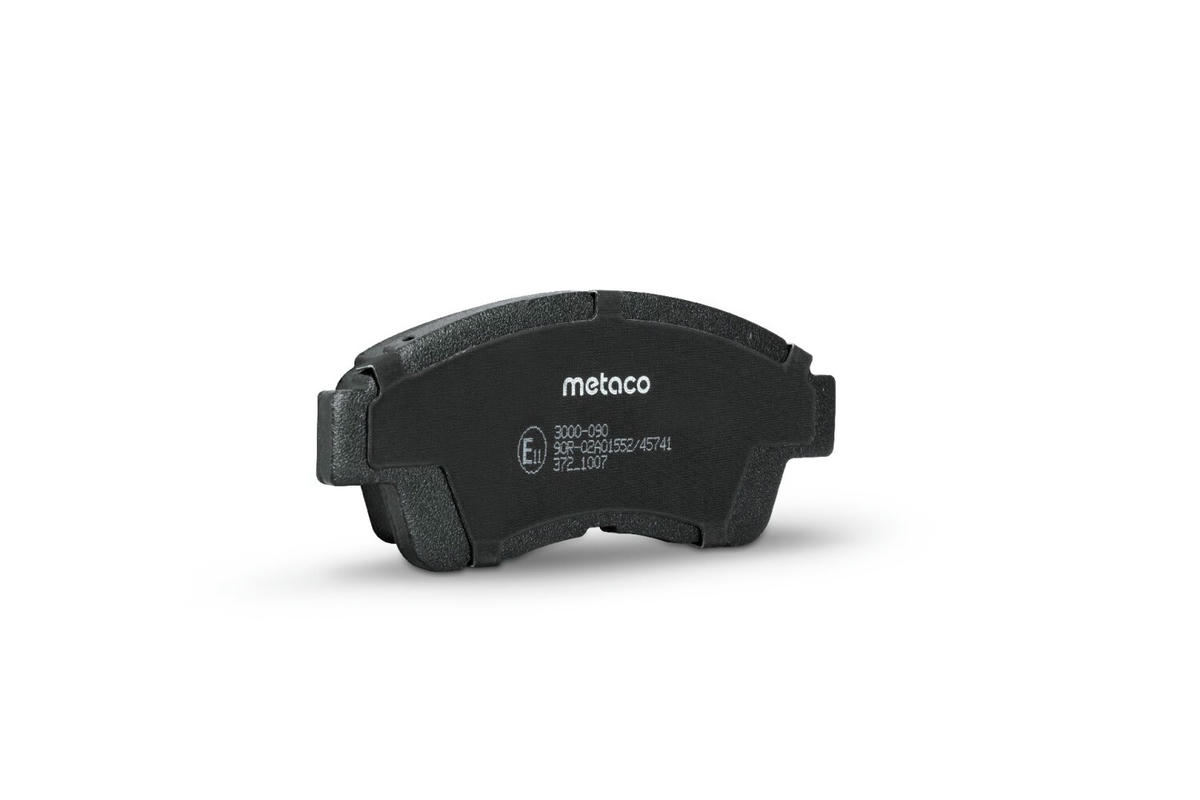 Колодки тормозные передние к-кт metaco 3000-090 preview 3