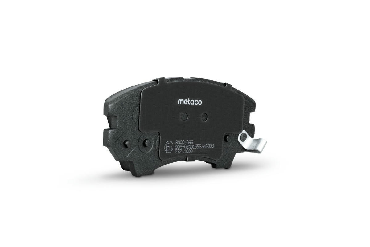Колодки тормозные передние к-кт metaco 3000-096 preview 2