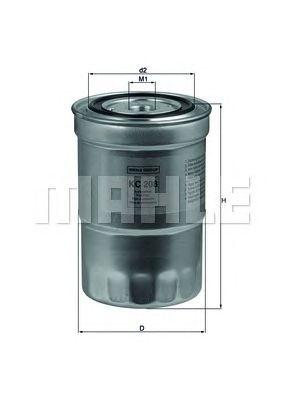 Фильтр топливный KNECHT KC 208 preview 1