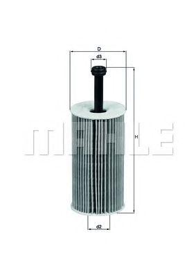 Фильтр масляный KNECHT OX 193 D preview 1