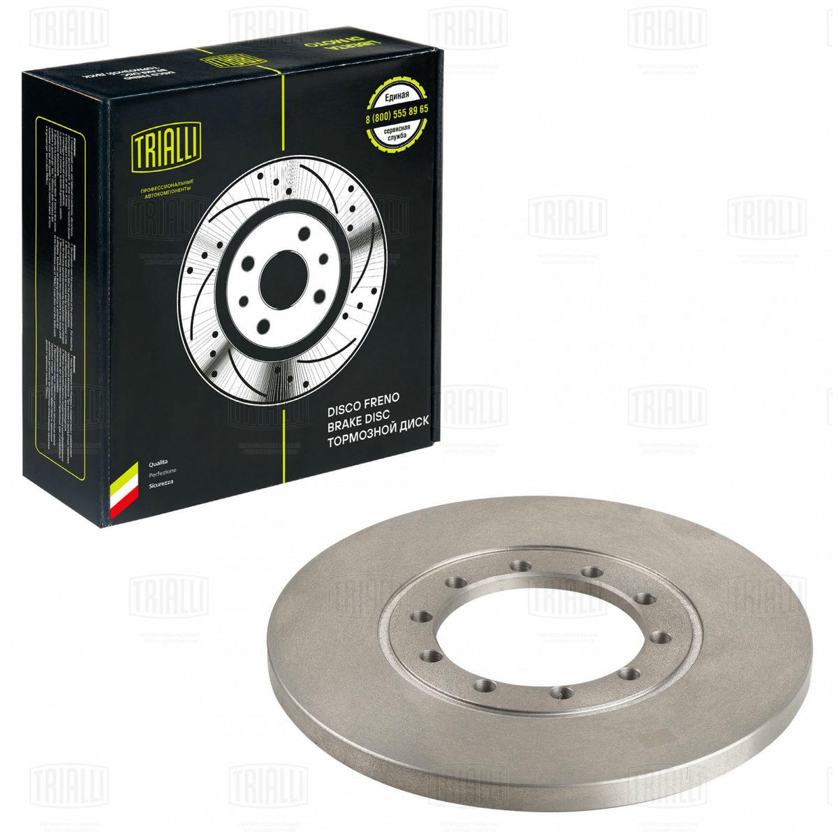 Диск тормозной задний TRIALLI DF 105104 preview 1 Диск тормозной задний TRIALLI DF 105104 preview 1
