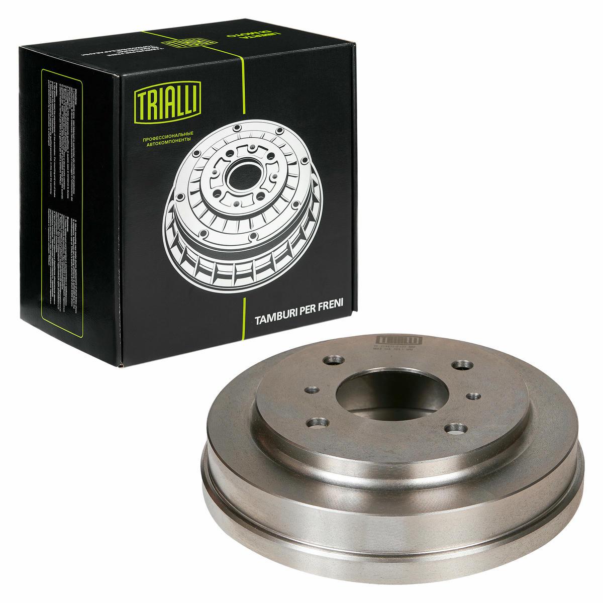 Барабан тормозной TRIALLI TF 214072 preview 1