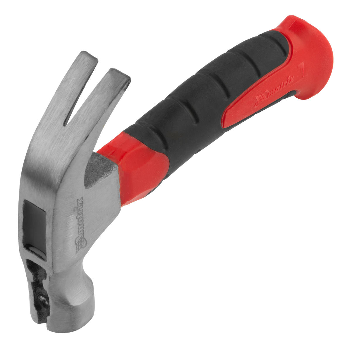 Молоток-гвоздодер мини, боек с магнитом, фибергласовая рукоять MATRIX preview 1