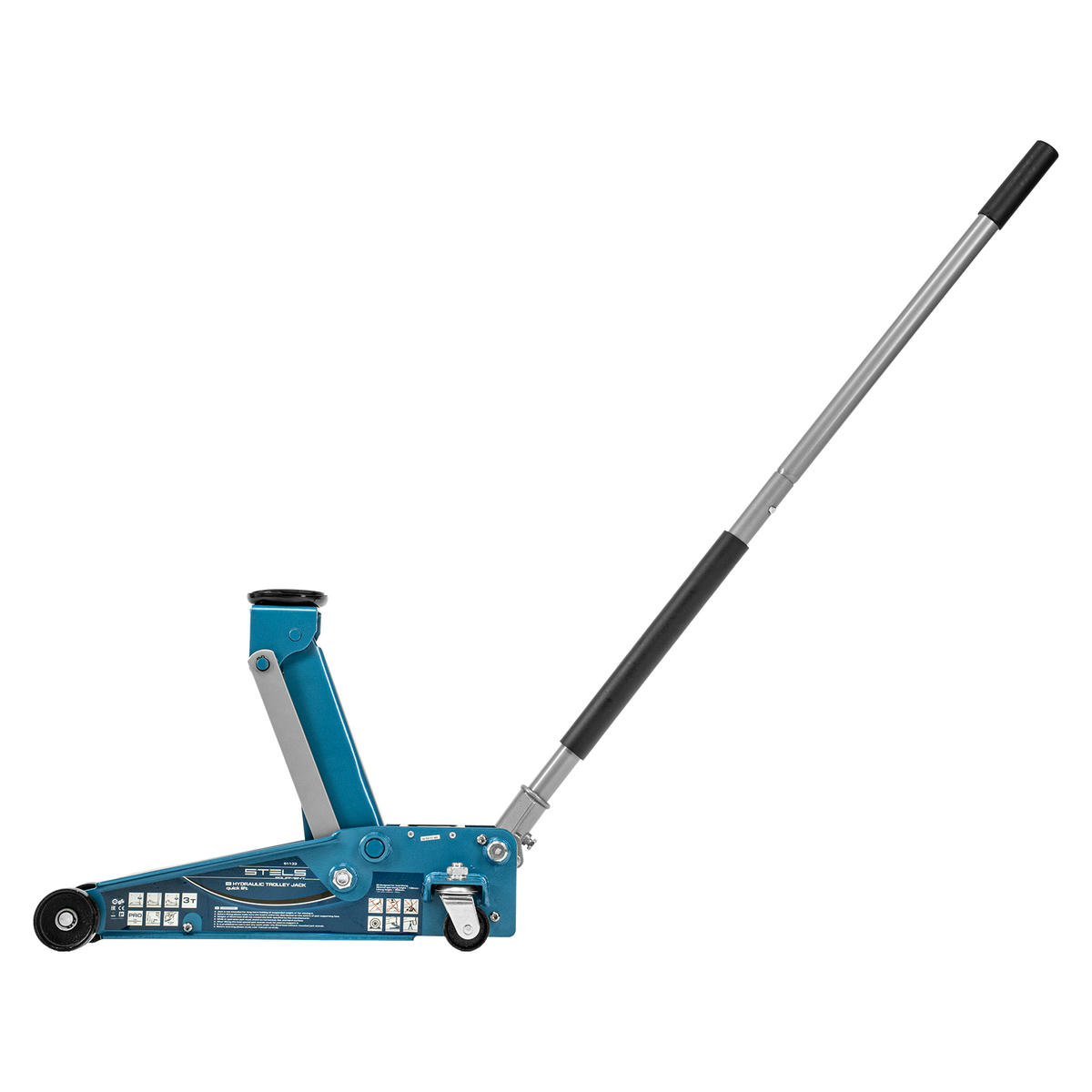Домкрат подкатной гидравлический 3т 135-465мм быстрый подъем QUICK LIFT проф STELS preview 13