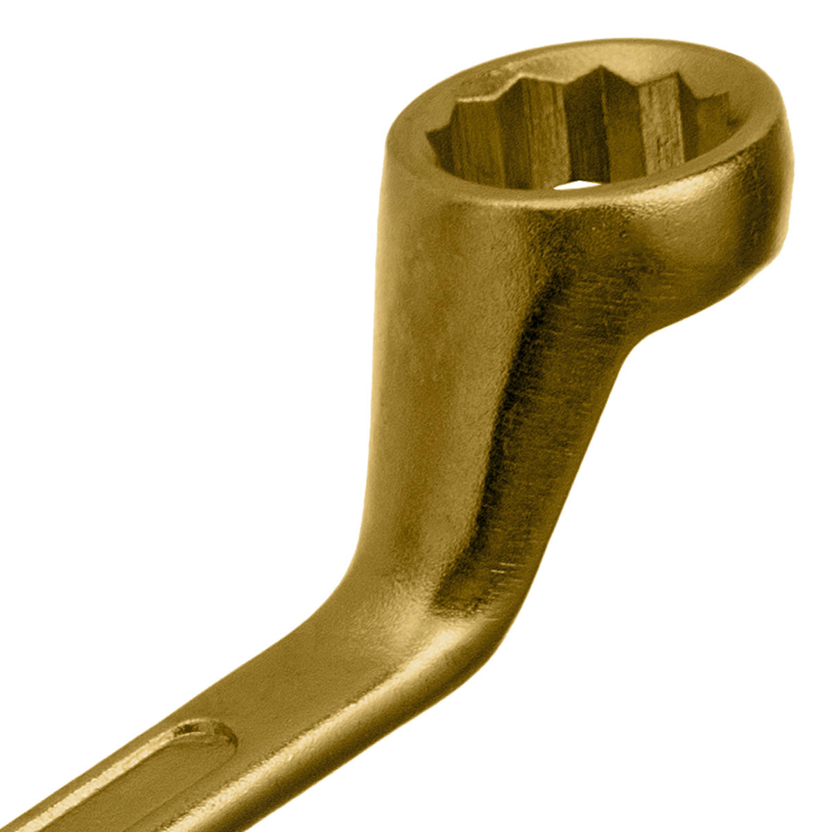 Ключ накидной 22х24мм желтый цинк СИБРТЕХ preview 4