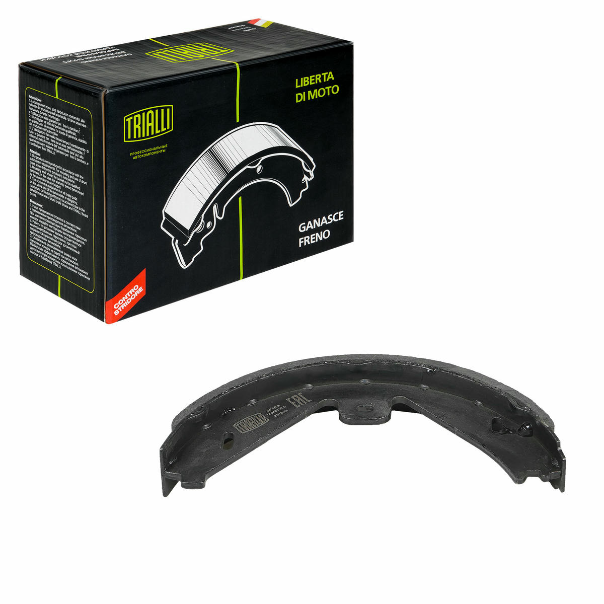 Колодки торм. для а/м Mercedes E (W212) (09-) барабан. ст. торм. 180x25 (GF 4623) preview 2