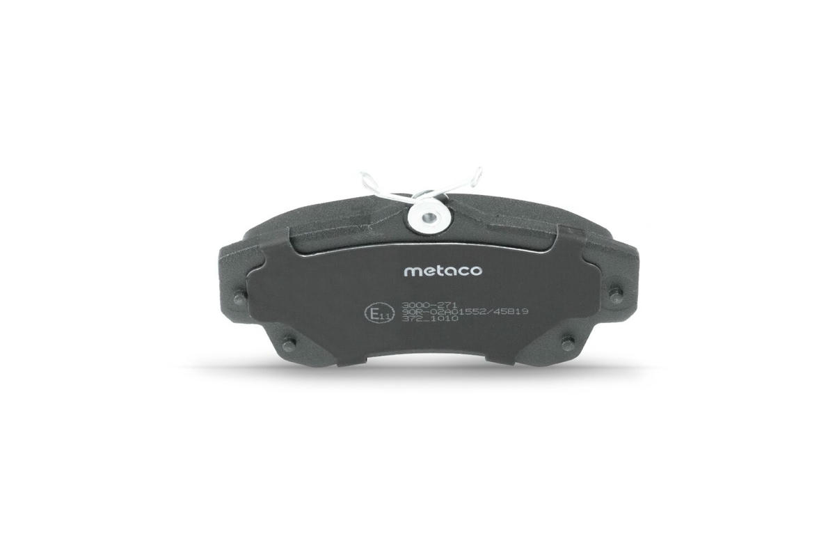 Колодки тормозные передние к-кт metaco 3000-271 preview 6