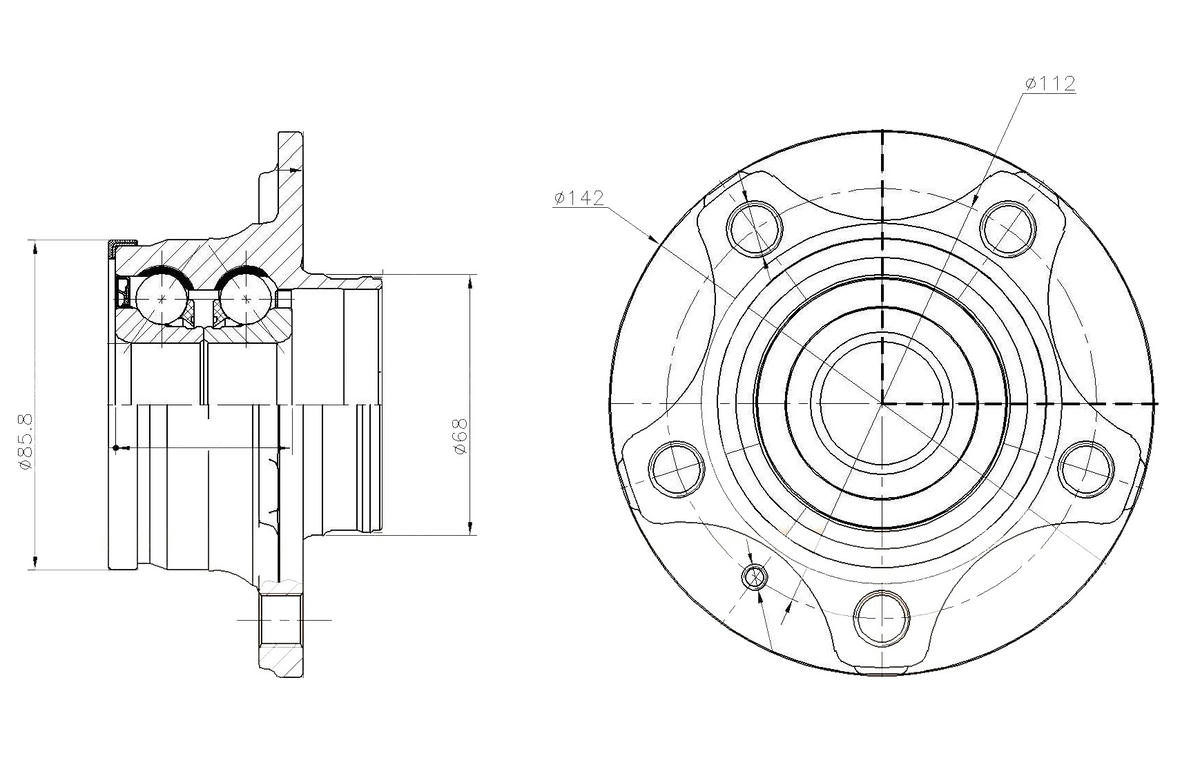 Подшипник ступицы TRIALLI MR 1891 preview 4