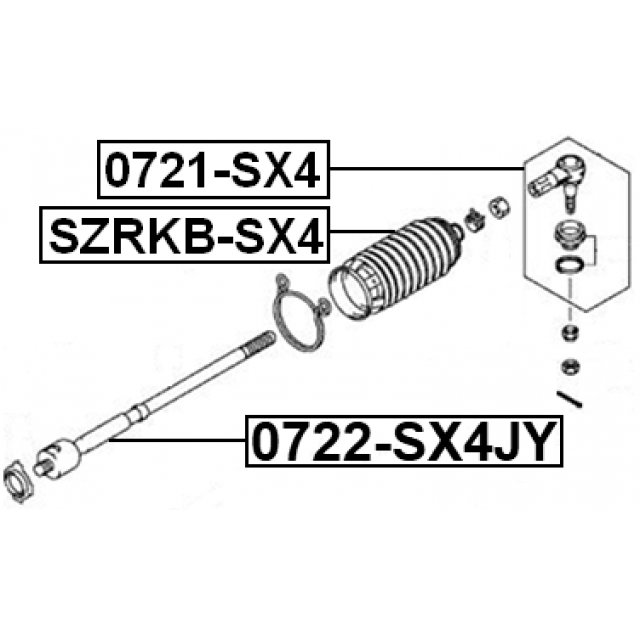 ТЯГА РУЛЕВАЯ, шт preview 2
