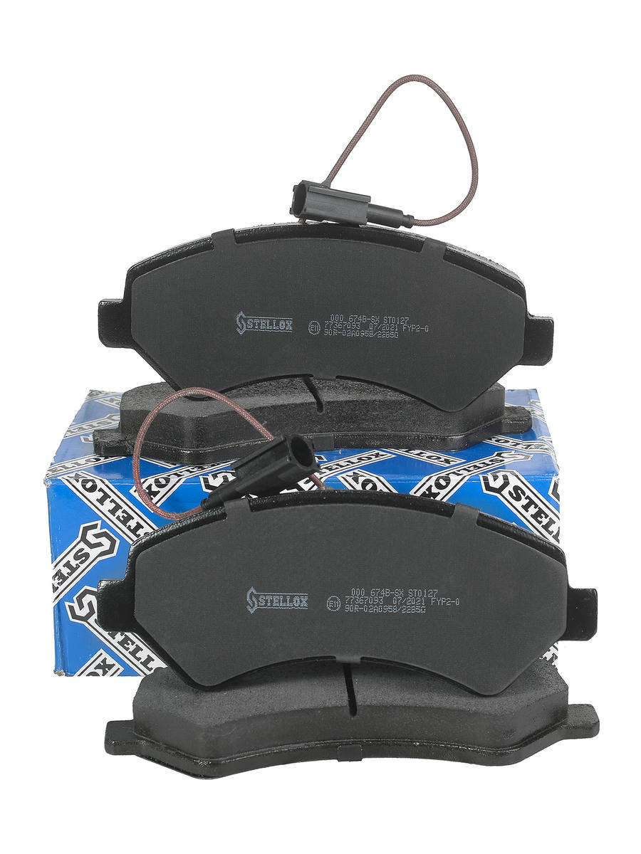 Колодки тормозные STELLOX _000674BSX preview 1