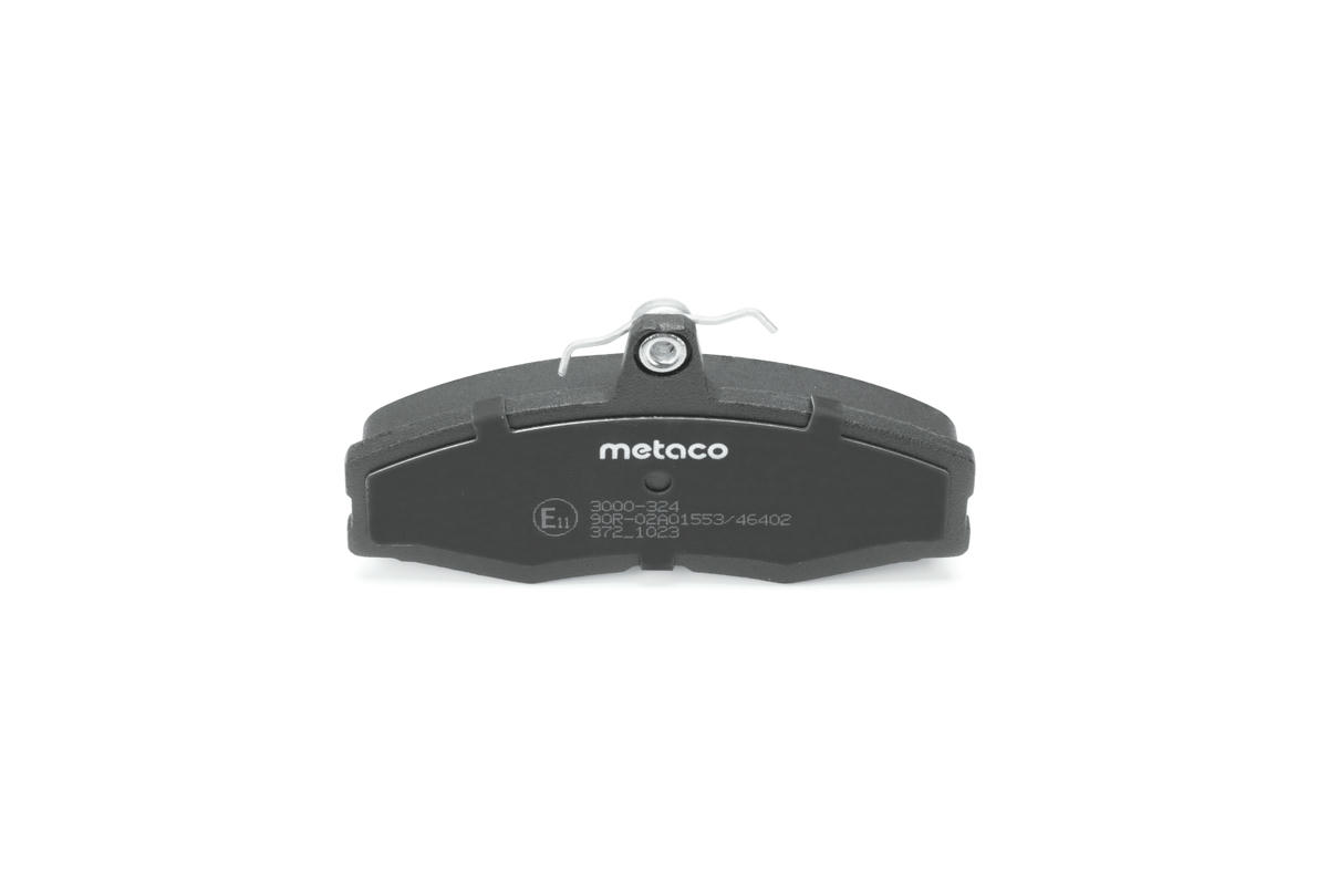 Колодки тормозные передние к-кт metaco 3000-324 preview 4
