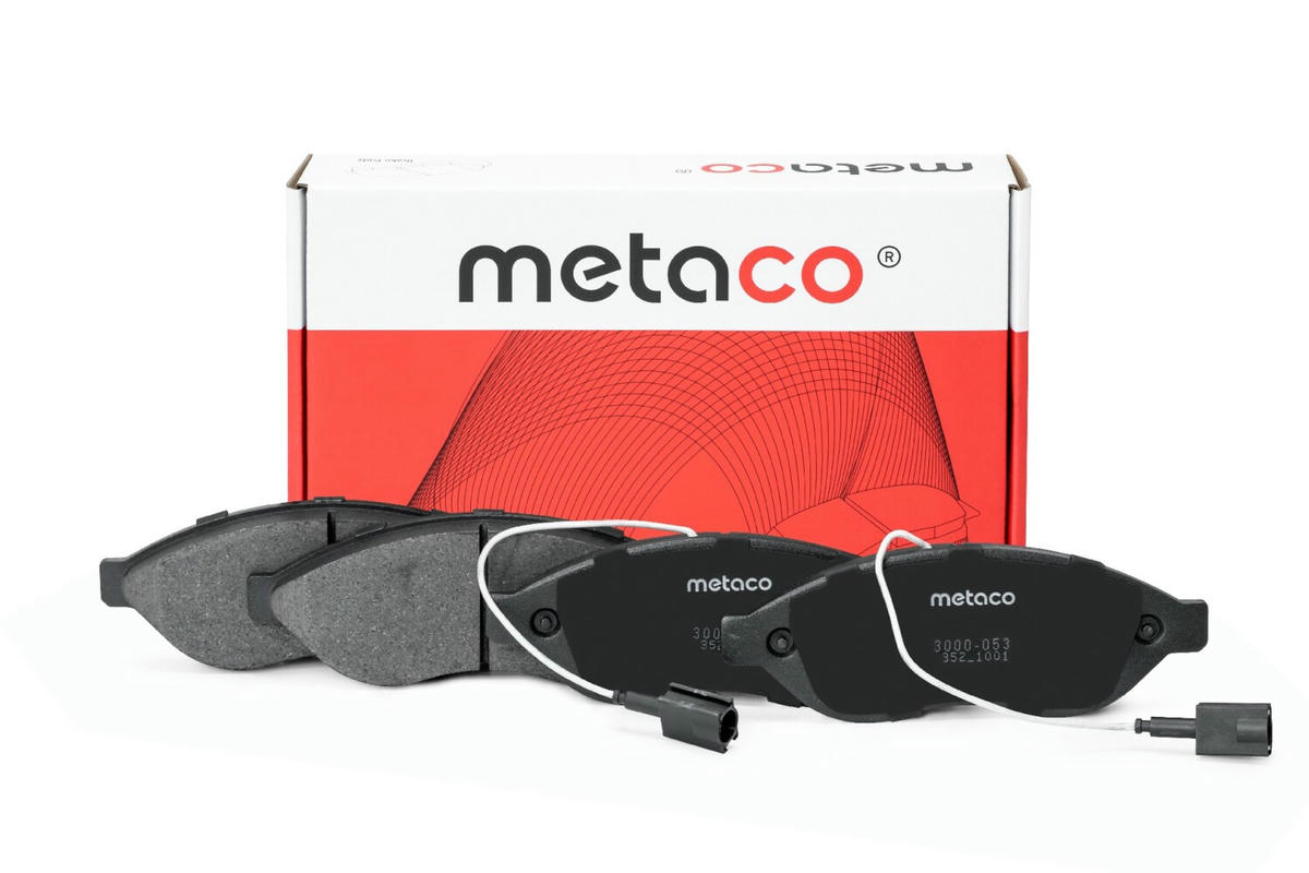 Колодки тормозные передние к-кт metaco 3000-053 preview 1 Колодки тормозные передние к-кт metaco 3000-053 preview 1