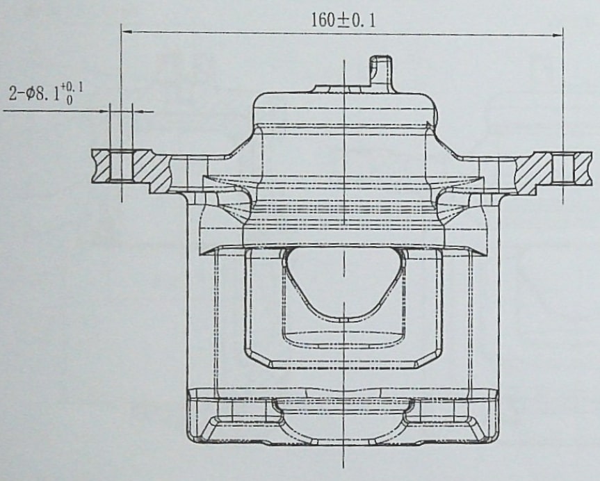 Суппорт торм. для а/м Chevrolet Spark (09-) перед. прав. d=52мм TRIALLI CF 052104 preview 4