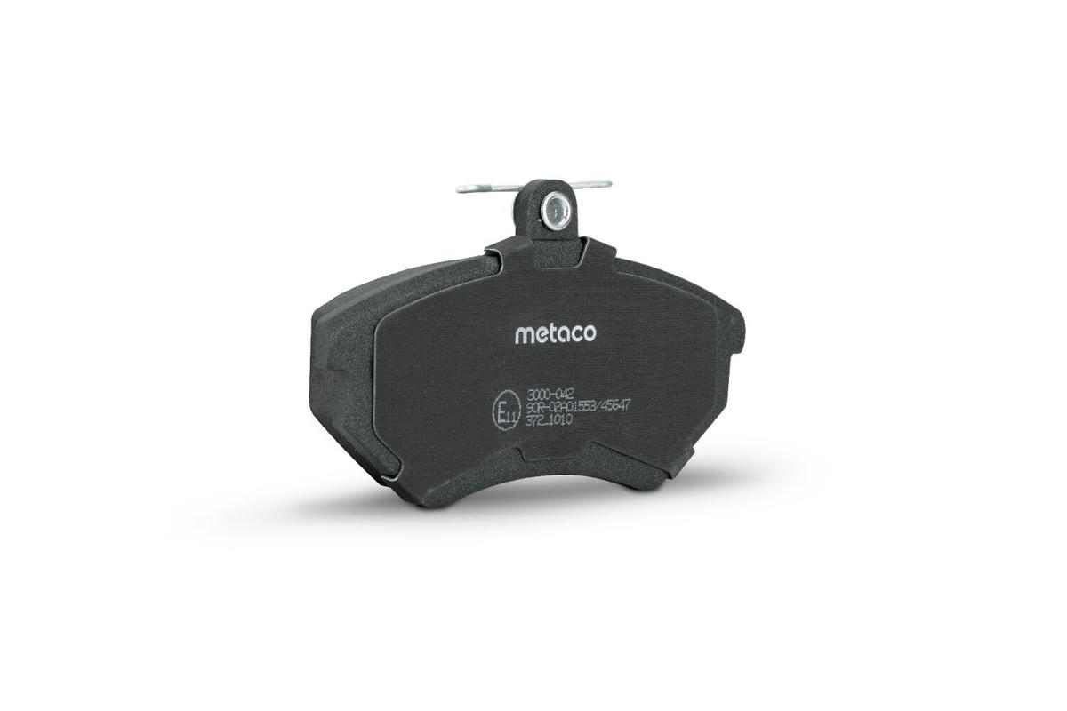 Колодки тормозные передние к-кт metaco 3000-042 preview 2