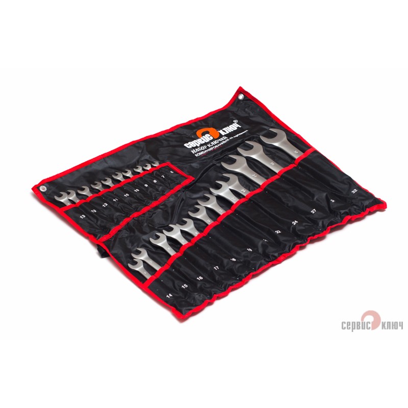 Набор ключей комбинированных 22пр СЕРВИС КЛЮЧ preview 1