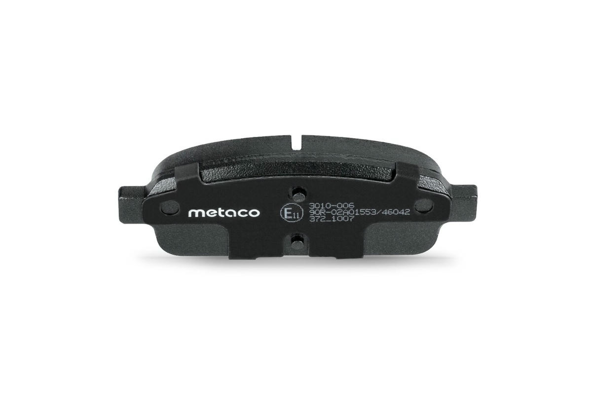 Колодки тормозные задние дисковые к-кт metaco 3010-006 preview 6