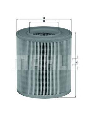 Фильтр воздушный KNECHT LX 1253 preview 1 Фильтр воздушный KNECHT LX 1253 preview 1