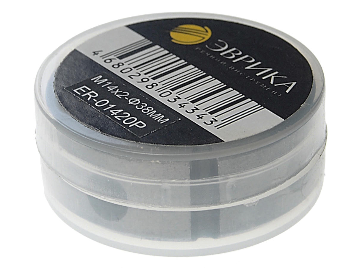 Плашка M14x2-o38мм, в пластиковом футляреЭВРИКА preview 1