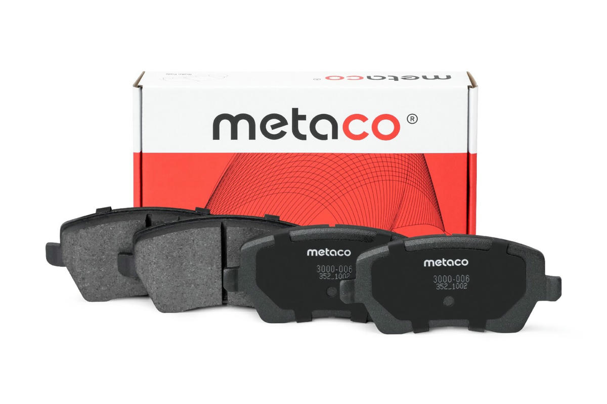 Колодки тормозные передние к-кт metaco 3000-006 preview 1 Колодки тормозные передние к-кт metaco 3000-006 preview 1