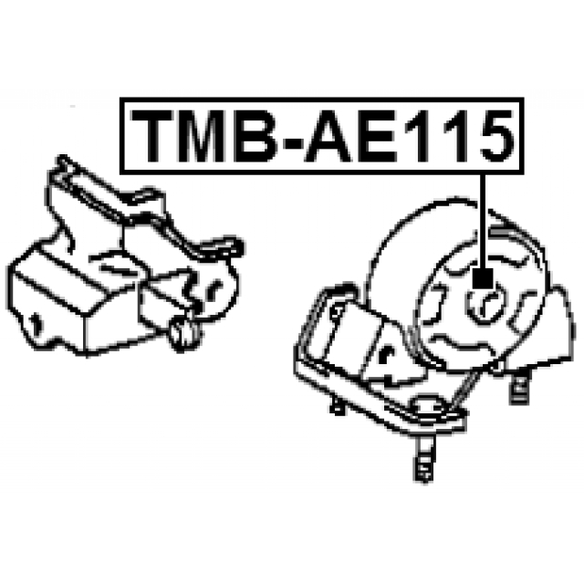 Сайлентблок FEBEST TMB-AE115 preview 2