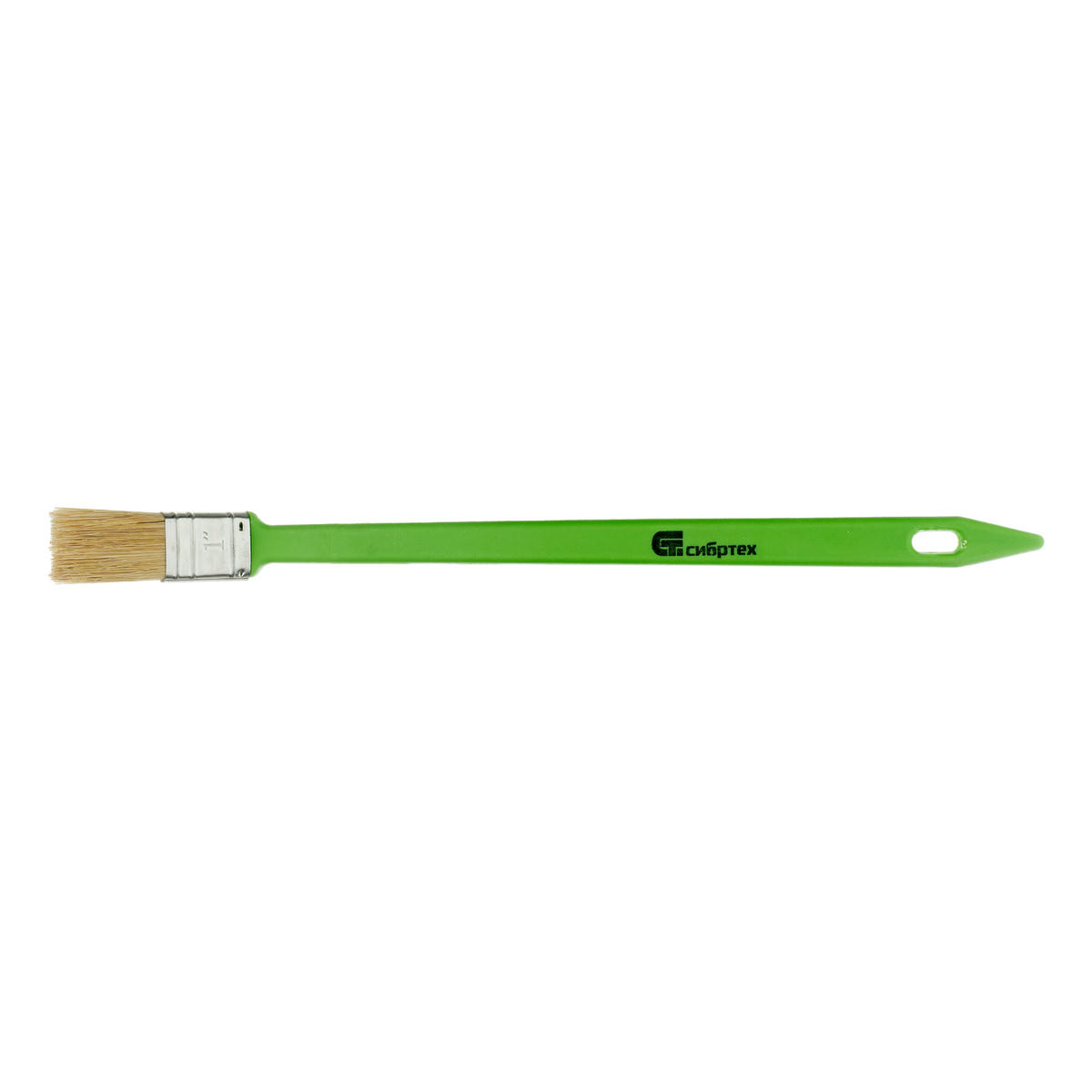 Кисть радиаторная 25мм натуральная щетина, пластиковая ручка Сибртех preview 2