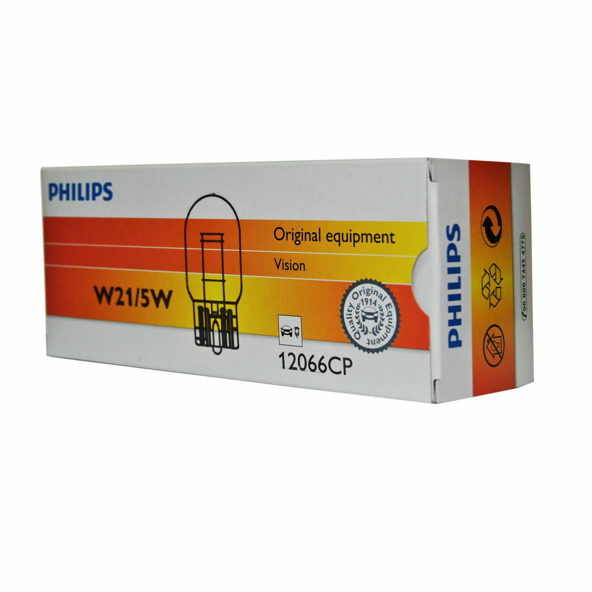 Лампа 12V W21/5W 21/5W PHILIPS 1 шт. картон 12066CP preview 1