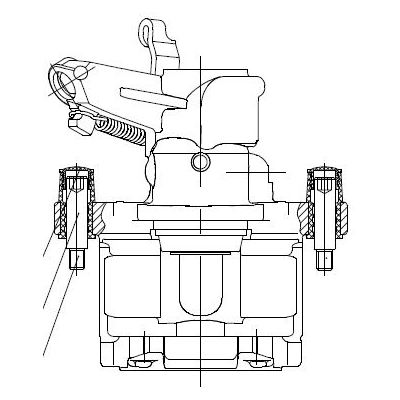 Суппорт тормозной задний TRIALLI CF 550116 preview 4