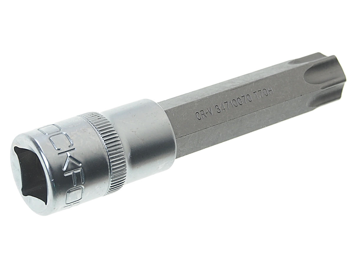Головка-бита TORX T70 с отверстием 1/2" (L-100мм) ROCKFORCE preview 1