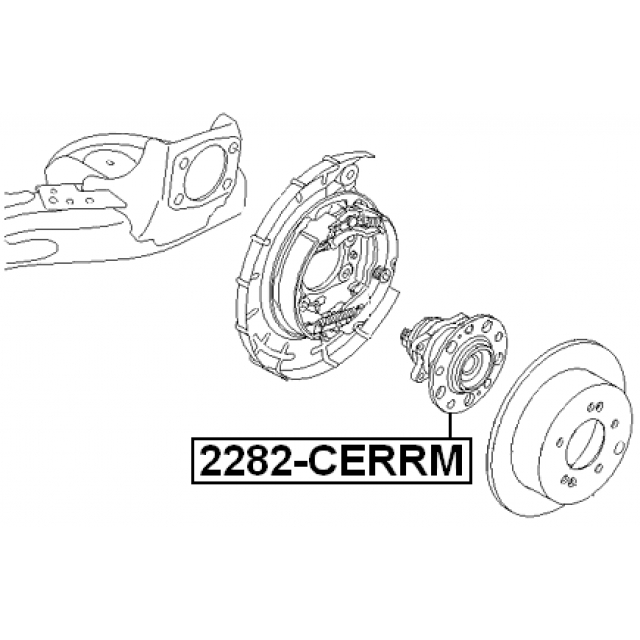 Подшипник ступицы FEBEST 2282-CERRM preview 2 Подшипник ступицы FEBEST 2282-CERRM preview 2