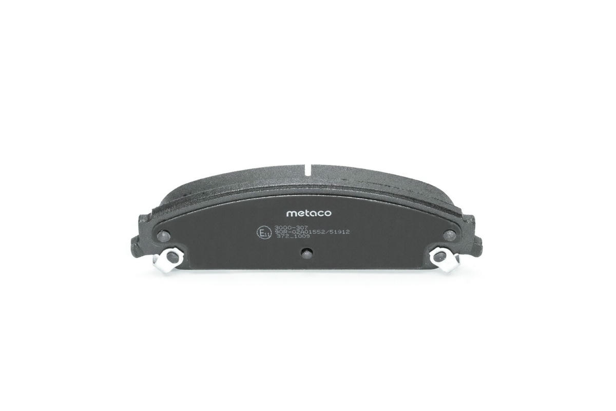 Колодки тормозные передние к-кт metaco 3000-307 preview 5
