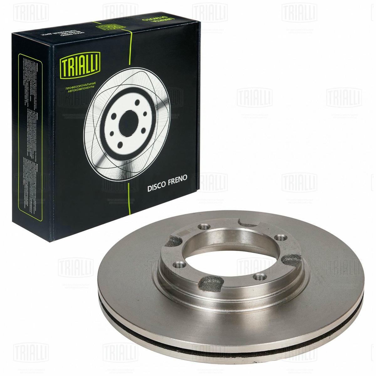 Диск тормозной передний TRIALLI DF 084101 preview 1