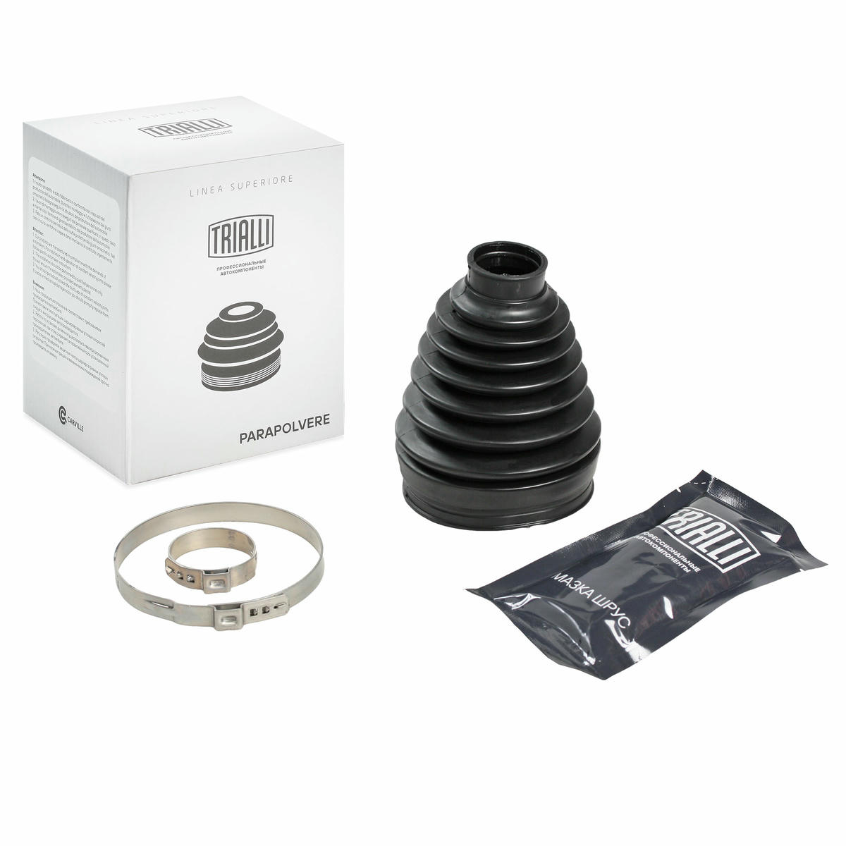 Пыльник ШРУСа для а/м Mercedes GLK (X204) (08-) (внутр.перед.компл: хомуты/смазка) (TPEE) (FG 1502) preview 1