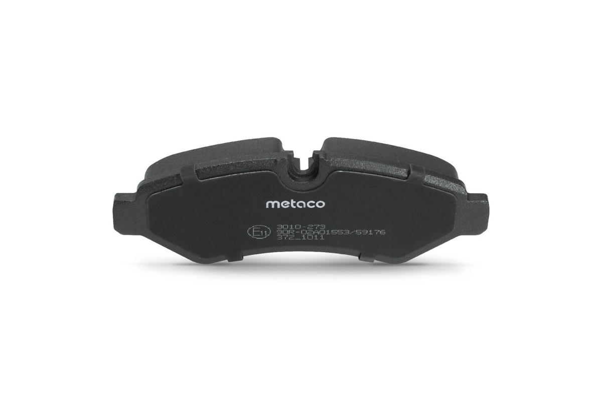 Колодки тормозные задние к-кт metaco 3010-273 preview 4