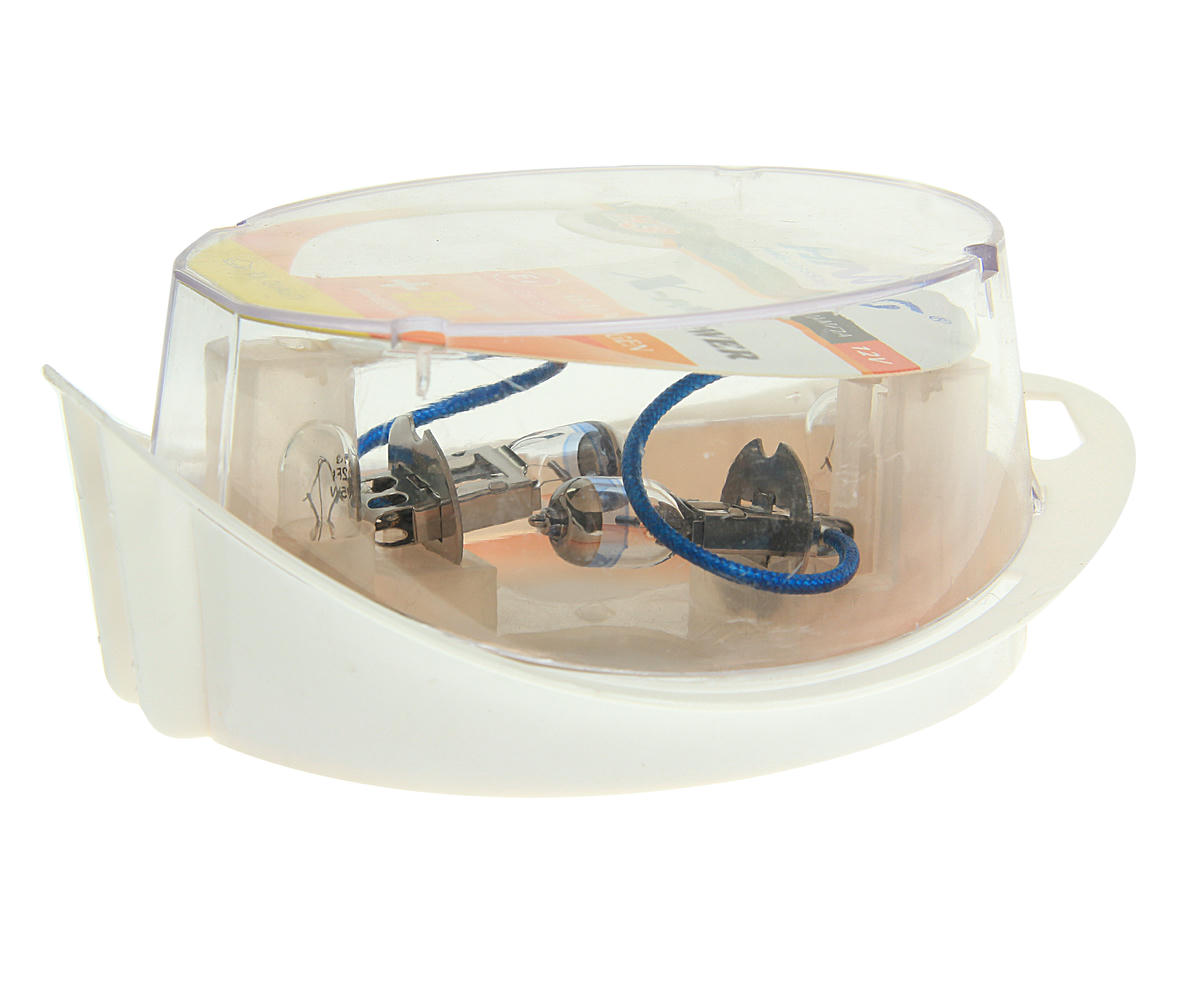 Лампа 12V H3 (55) PK22s+50% X-POWER (2шт+2шт W5W) 12V HNG preview 1