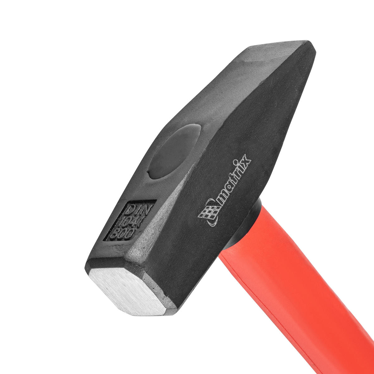 Молоток 800г слесарный фиберглассовая обрезиненная ручка MATRIX preview 4