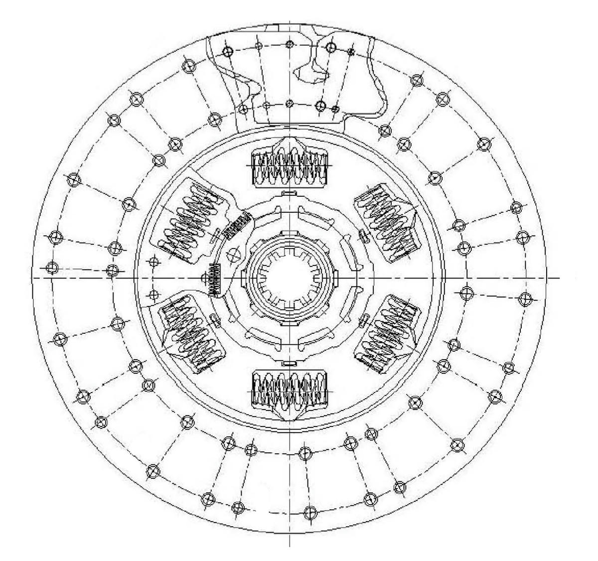 Диск сцеп. для а/м MAN TGA (03-)/TGS I (08-)/TGX I (12-) (ведом.) (FD 407) preview 3