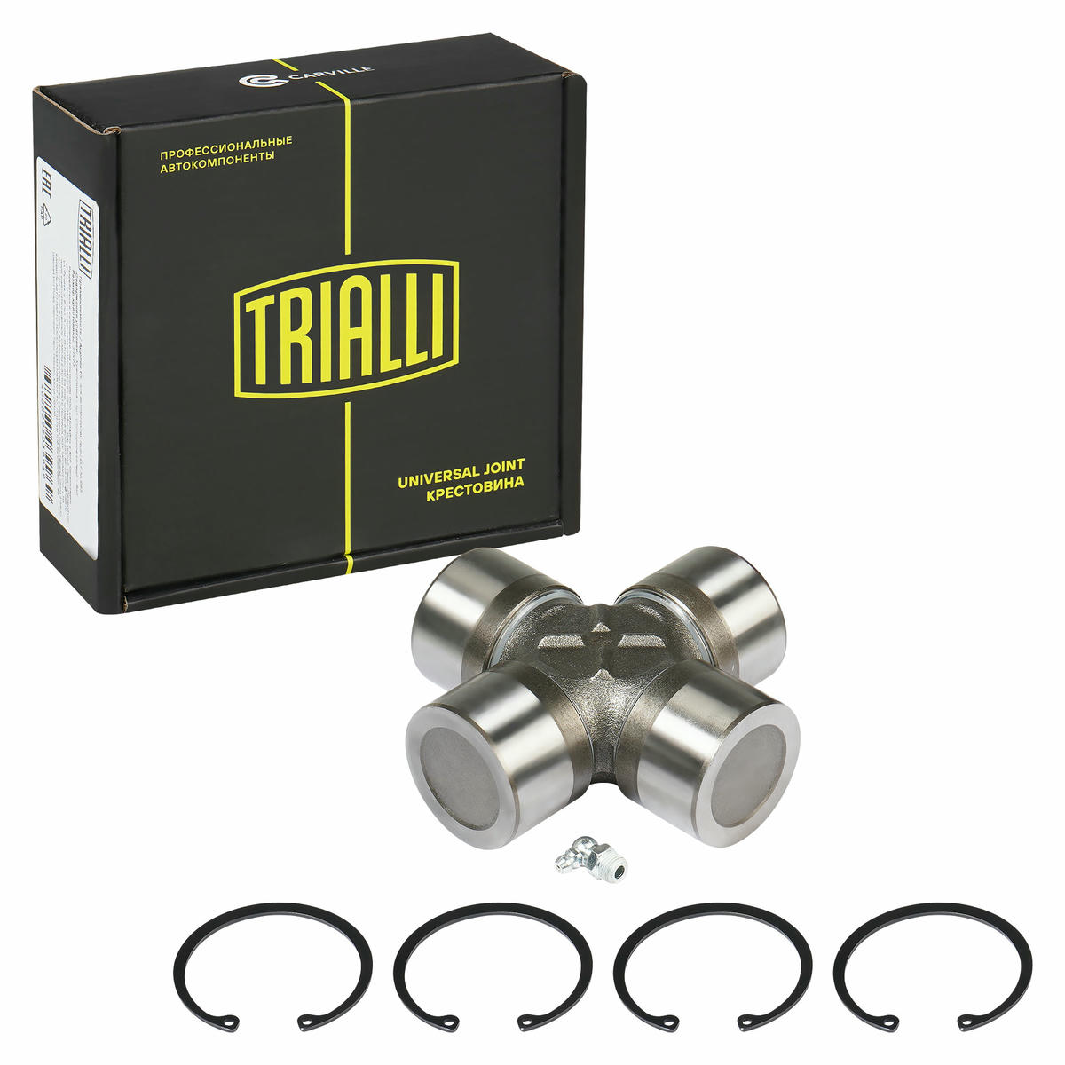 CC 706_крестовина кардана !57x144 со стопорными кольцами MAN, MB, DAF, Iveco,Volvo preview 2