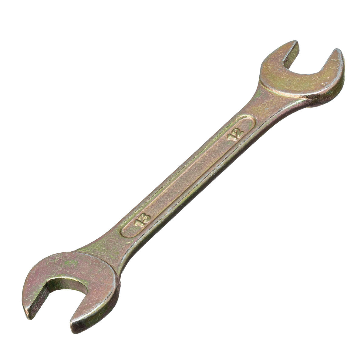 СИБРТЕХ 14305 Ключ рожковый, 12x13 мм, желтый цинк preview 1