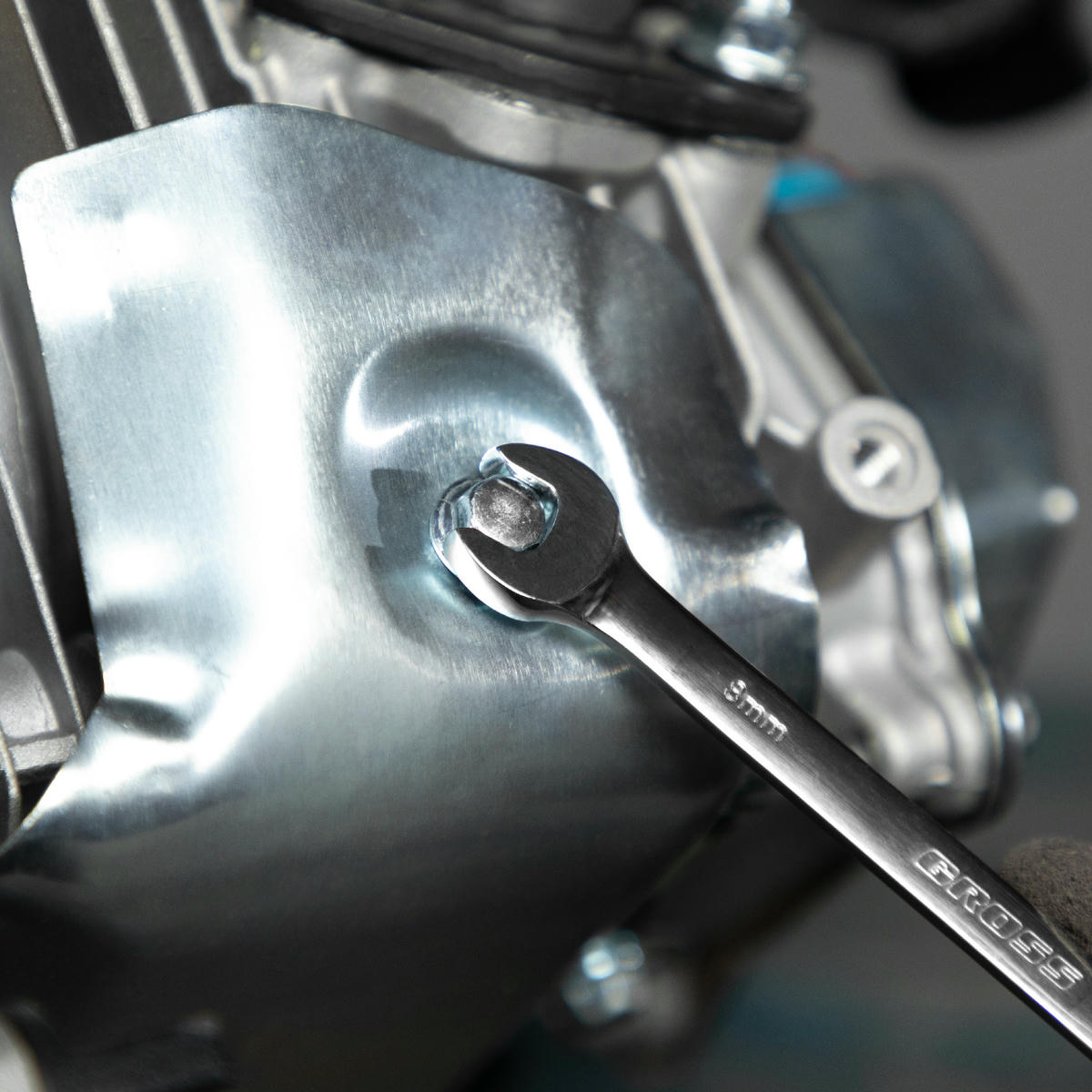 Набор ключей комбинированных 7шт 8-19мм с трещоткой GROSS preview 8