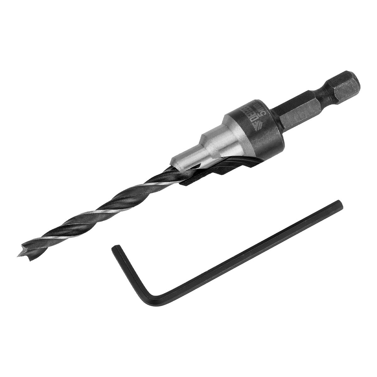 Сверло-зенкер под конфирмат, 5 мм // Denzel preview 1