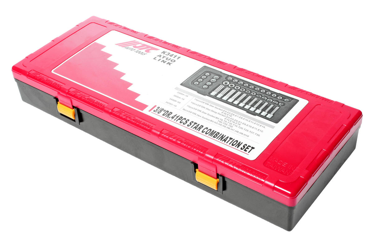 Набор головок 3/8" 41пр кейс JTC preview 1