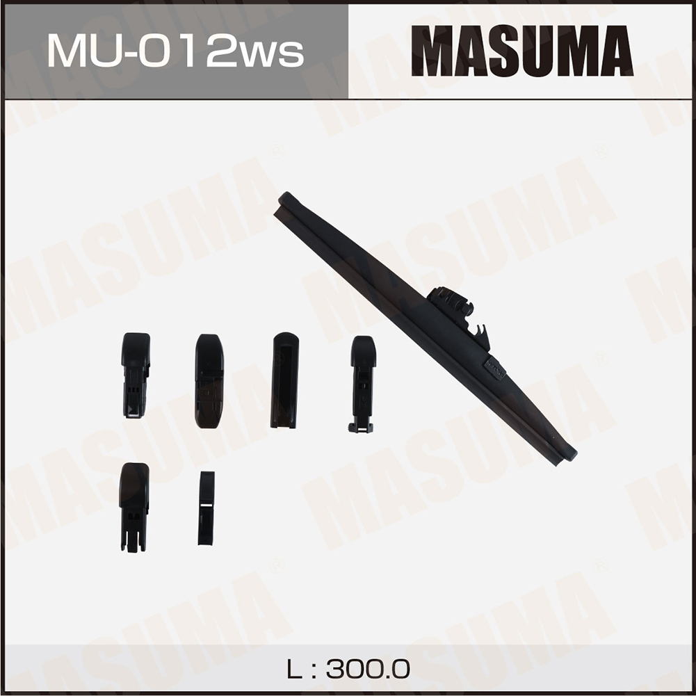 Щетка стеклоочистителя зимняя 300 мм каркасная 1 шт MASUMA Snow Blade MU-012ws preview 1