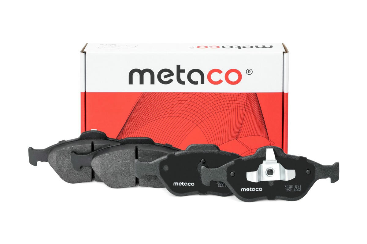 Колодки тормозные передние к-кт metaco 3000-031 preview 1 Колодки тормозные передние к-кт metaco 3000-031 preview 1