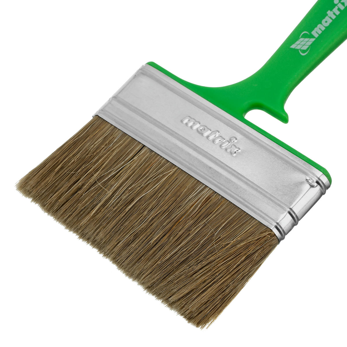 Кисть флейцевая "РАБОТЫ ПО ДЕРЕВУ" 100*12 мм Color Line MATRIX preview 3