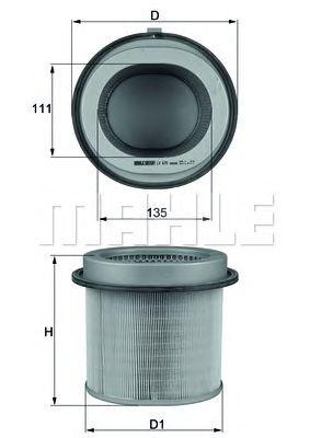 Фильтр воздушный KNECHT LX 670 preview 1 Фильтр воздушный KNECHT LX 670 preview 1